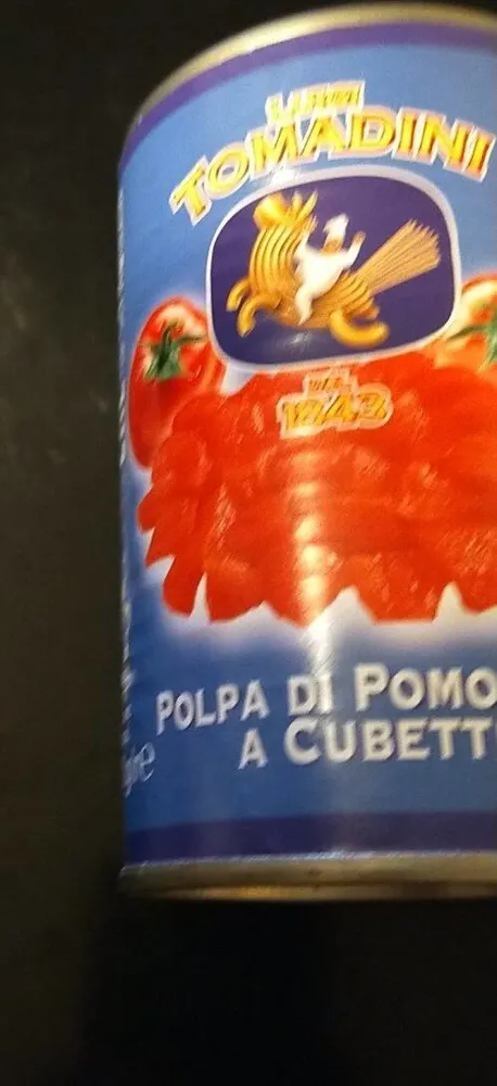 Polpa di pomodoro a cubetti