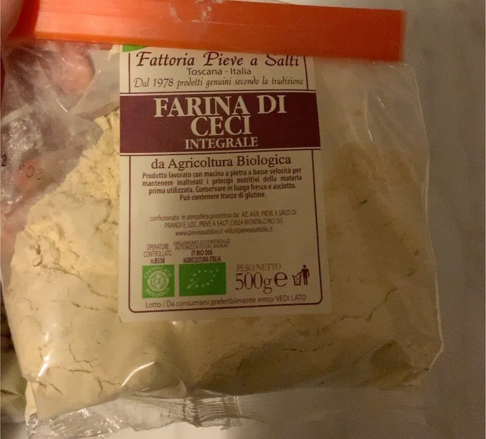 Farina di ceci integrale