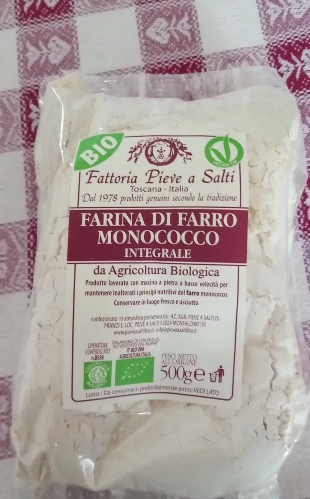 Farina di farro monoscocca integrale bio