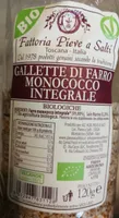 Gallette di farro monococco integrale