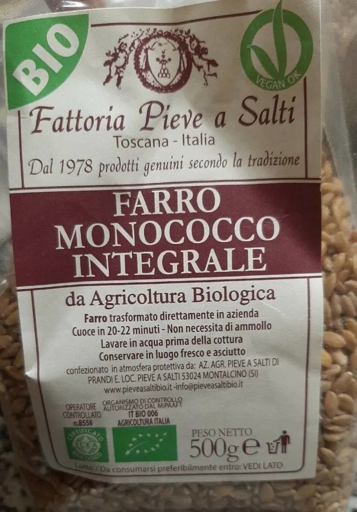 Farro monococco integrale