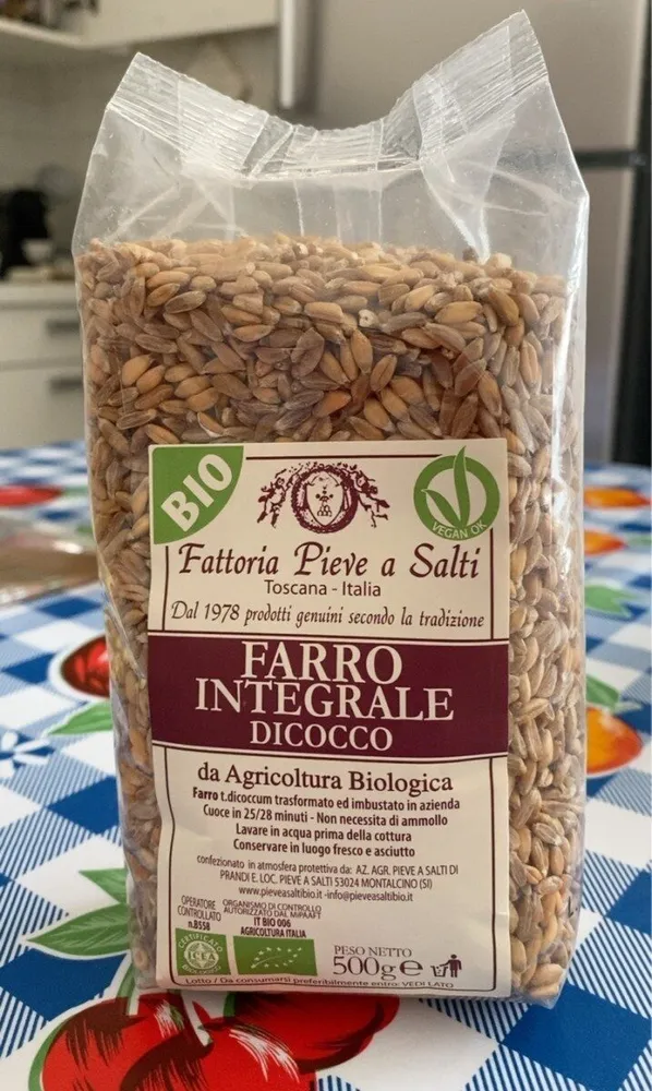 Farro integrale Dicocco Bio