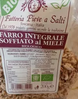 Farro integrale soffiato al miele