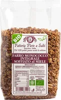 Farro monococco soffiato integrale al miele bio