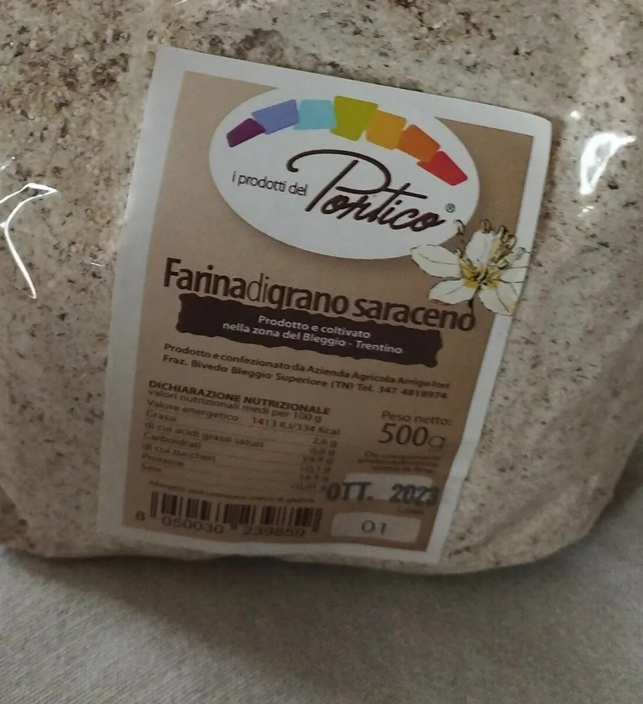 Porticato farina di grano saraceno