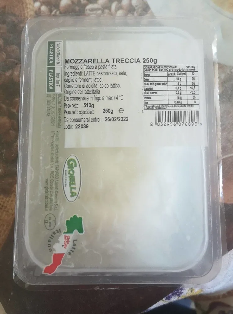 Mozzarella treccia