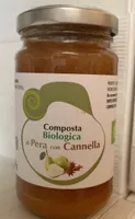 Composta biologica di pera e cannella