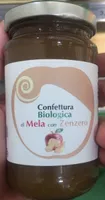 Confettura biologica di mela con senzero