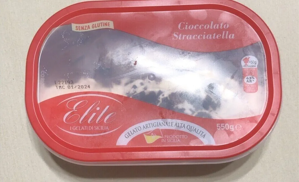 Gelato cioccolato e stracciatella