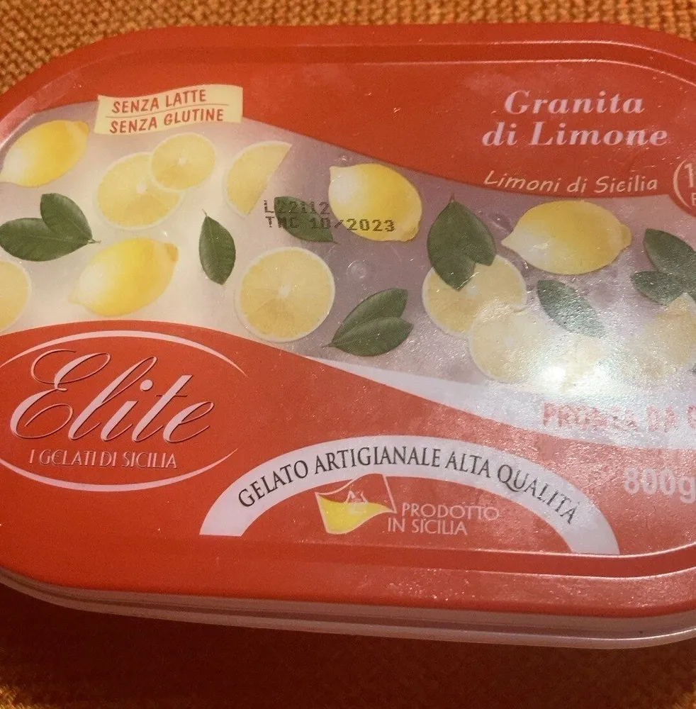 Granita di limone