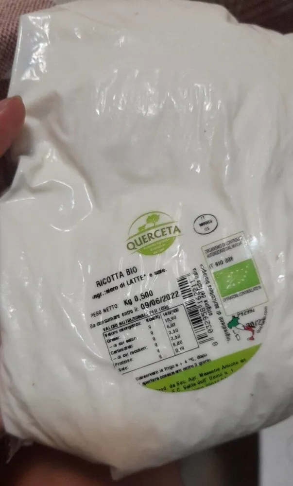 Ricotta bio