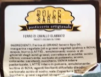 Ferro di cavallo glassato