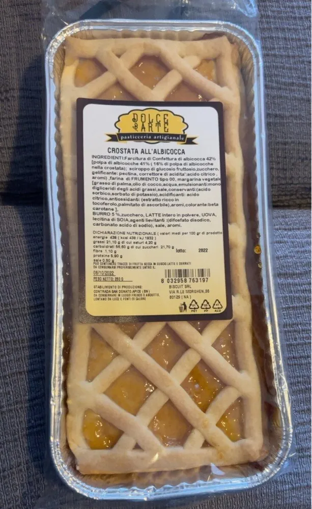 Crostata all’ albicocca