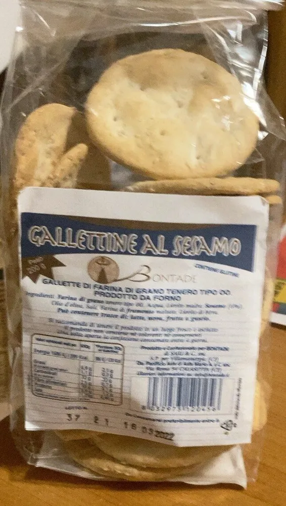 Gallettine al sesamo