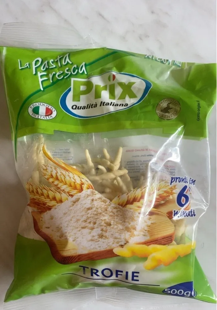 Trofie pasta fresca