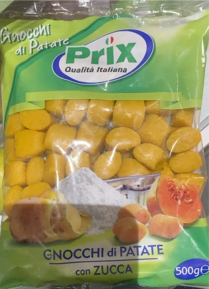 gnocchi di patate con zucca