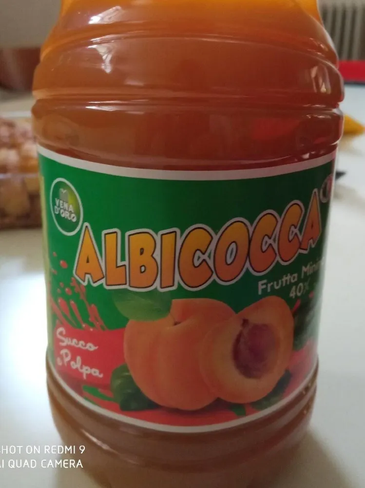 Succo all'albicocca