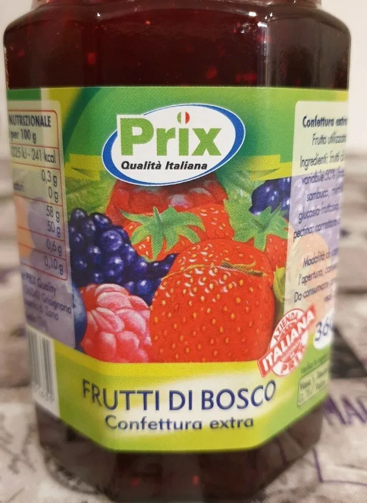 Frutti di bosco - confettura extra