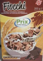 Fiocchi di riso e frumento con cioccolato fondente