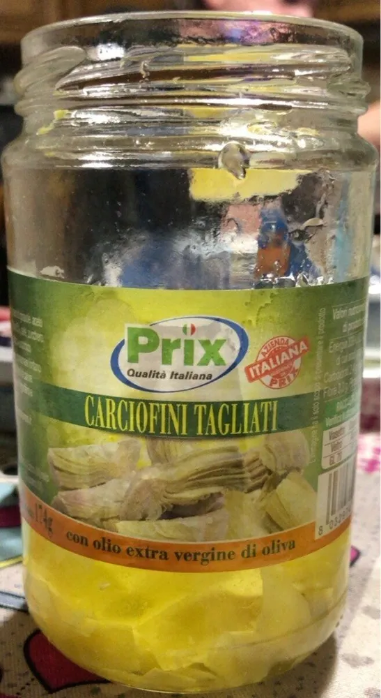 Carciofini tagliati