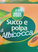 Succo e polpa di albicocca