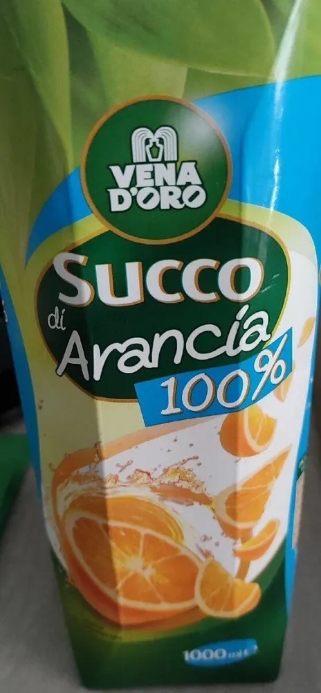 Succo di arancia 100%