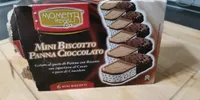 Mini biscotto panna cioccolato