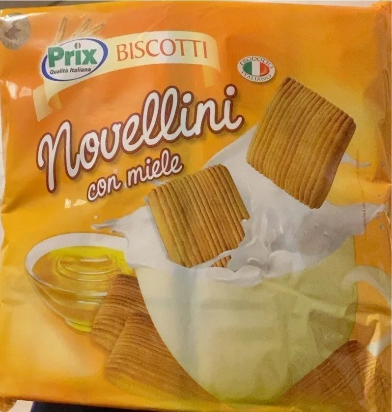 biscotti novellini con miele