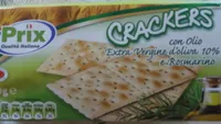 Crackers con olio extravergine e rosmarino
