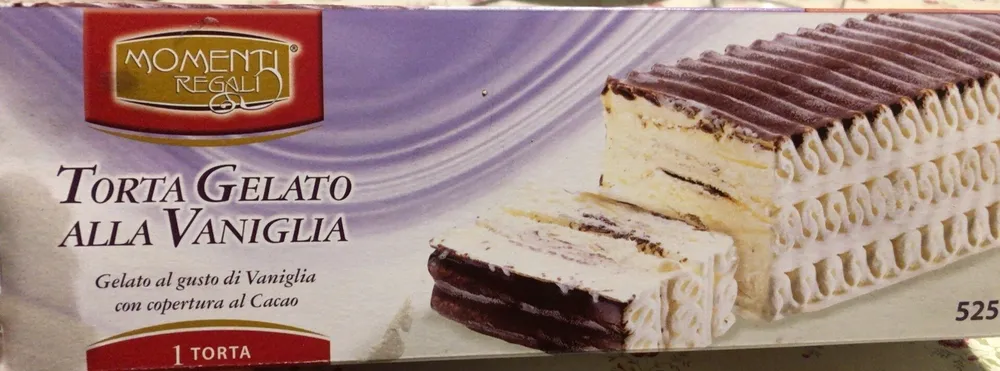 Torta gelato alla vaniglia