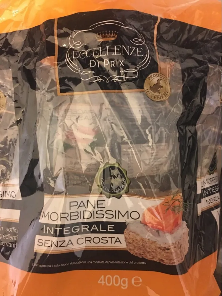 Pane mordissimo integrale senza crosta