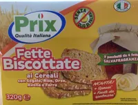 Fette biscottate ai cereali