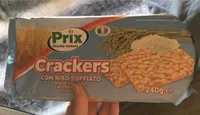 Crackers con riso soffiato