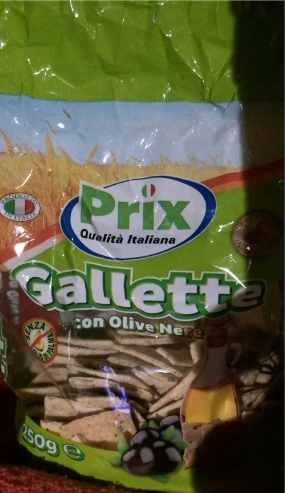 Gallette con olive nere