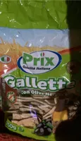 Gallette con olive nere