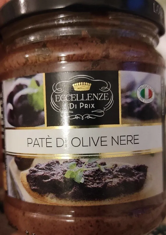Patè di olive nere
