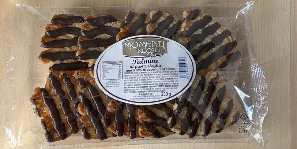 Palmine di Pasta sfoglia
