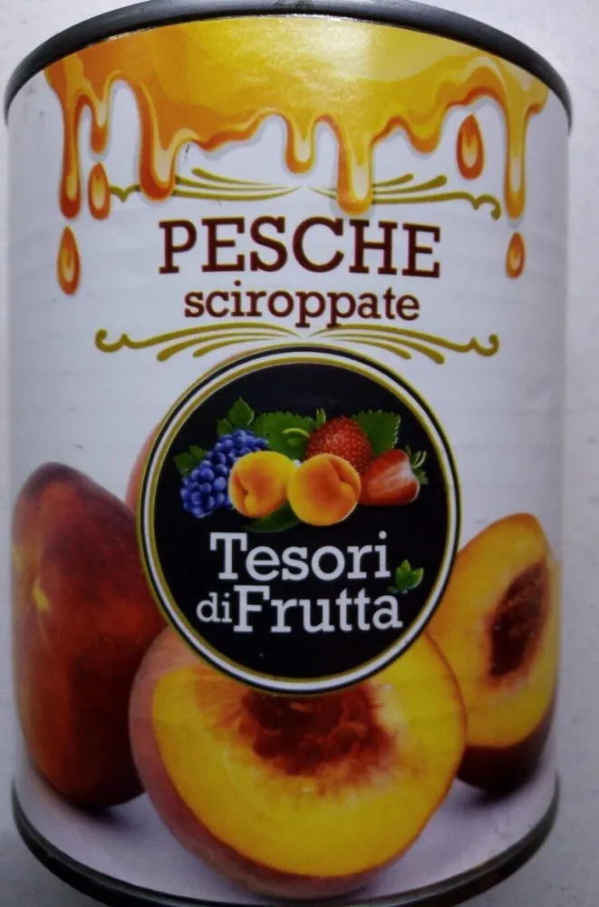 Pesche sciroppate