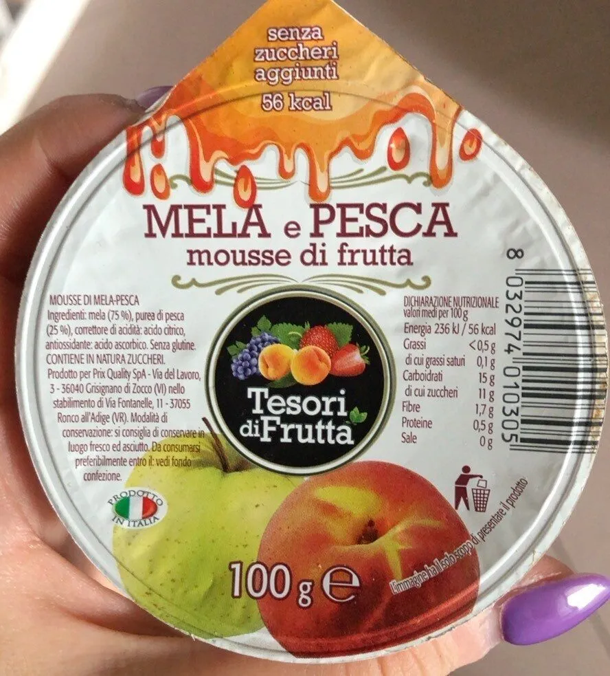 mousse di frutta