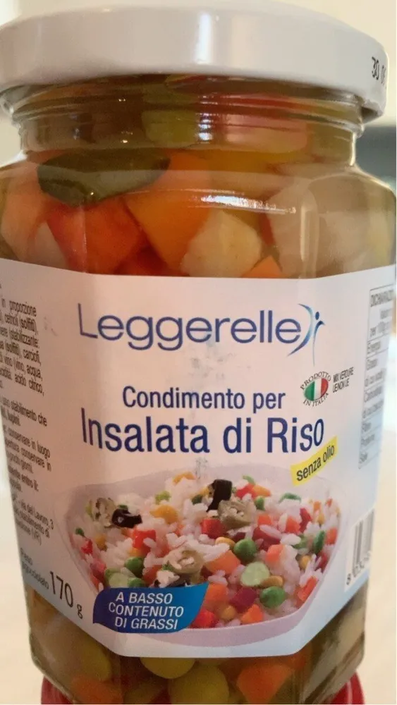 Confimento insalata di rido