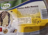Gelato crema della nonna