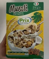 Muesli croccante con frutta