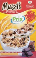 Muesli croccante con cioccolato