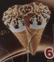 Coni panna e cioccolato