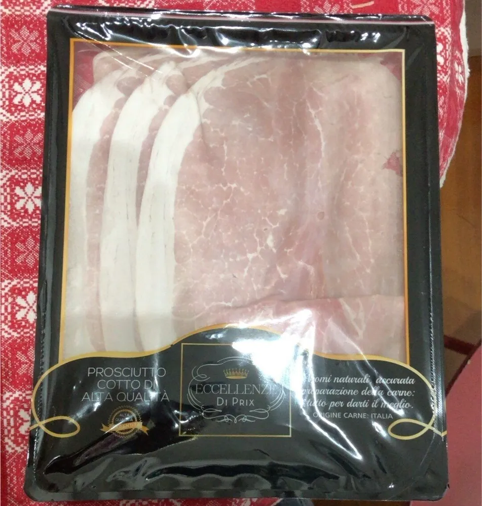 Prosciutto cotto di alta qualità