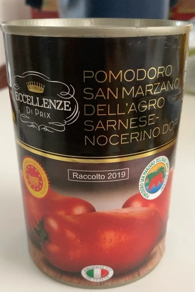 Pomodoro san marzano dell’agro sarnese nocerino dop