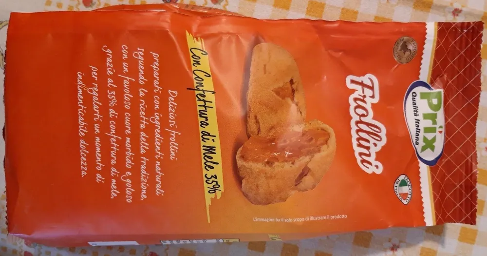 Prix frollini con confettura di mele