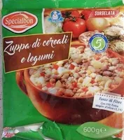 Zuppa di cereali e legumi