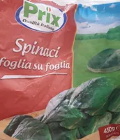 Spinaci foglia su foglia