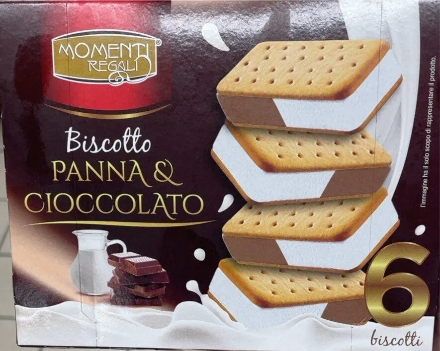 Biscotto panna e cioccolato